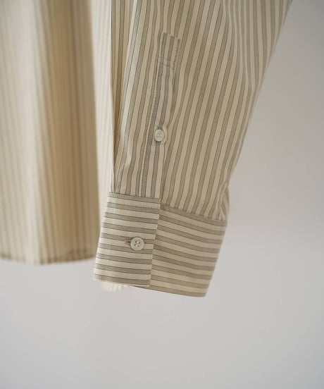anuke アンヌーク　Stripe Over Shirts　62610401　本州送料無料
