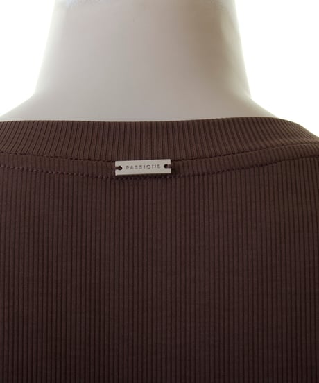 cafune カフネ PASSIONE パシオーネ ROBE　ローブ　フレンチスリーブリブトップス　616939　2026NEWARIIVAL