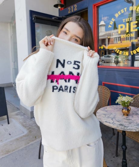 MICALLE MICALLE　ミカーレミカーレ No.5 NO5 シャギーニット MAG110NDC 現品限り