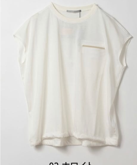 Garance et Vio Lette ギャランスエトヴィオレット  ノースリーブポッケTEE 24165-1294A