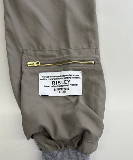 RISLEY　リズレーContrast panel sweatshirt（1740971）(R2503-BSW869)