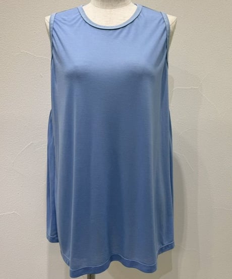 CYAN TOKYO　シアン トウキョウ　シアー天竺バックギャザータンク 601458 2026NEWARIIVAL