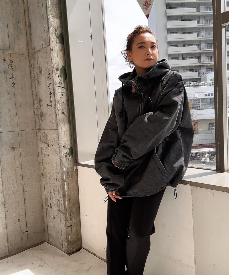 BLACK Denim Pull Over ブラックデニムプルオーバー 2517-111786