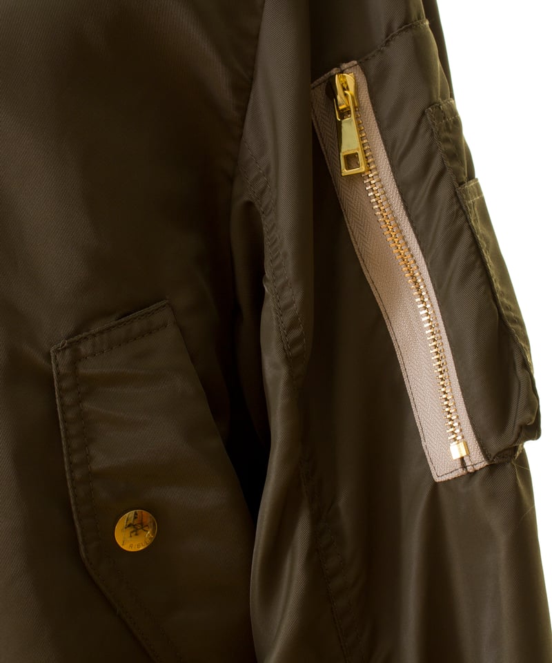 RISLEY リズレー MA-1 layered clothing blouson R2403