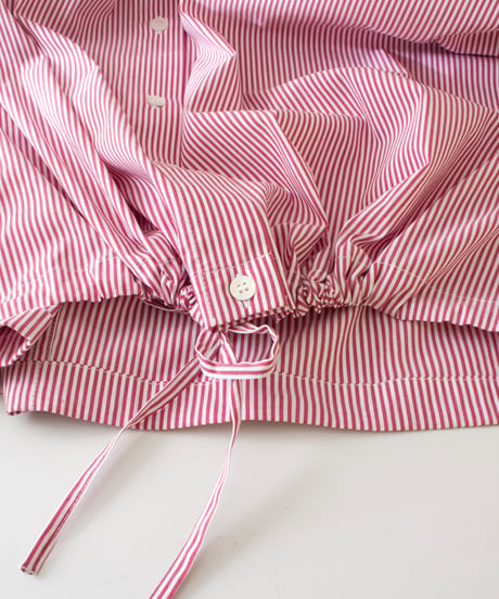 MARIED'OR　マリードール 裾しぼりオーバーサイズシャツ 24049　2025SPRING＆SUMMER