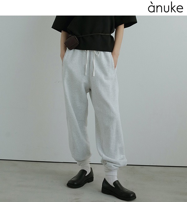 アンヌークanuke Drawstring Sweat Pants ànuke online store（アンヌーク） / Drawstring Sweat