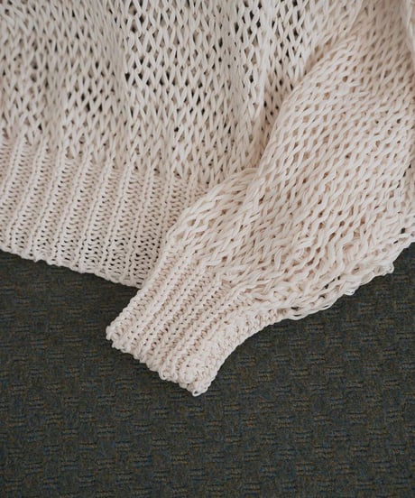 anuke アンヌーク　Tapeyarn Loose Knit　62610508 本州送料無料