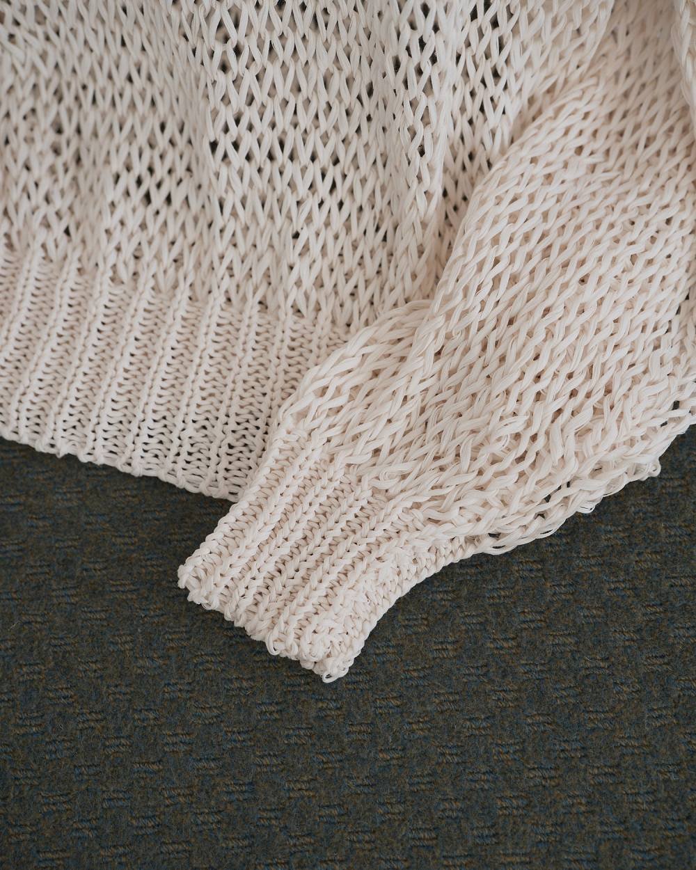 anuke アンヌーク Tapeyarn Loose Knit 62610508 本州送料無料