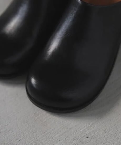 anuke アンヌーク Ecoleather Heel Slip-ons　62521021　本州送料無料！2025AW