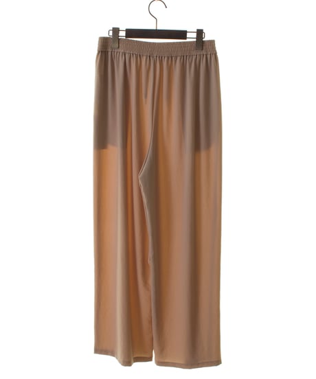 Cafune　カフネ　mat stretch georgette wide easy pants　マットストレッチジョーゼットワイドイージーパンツ　535620