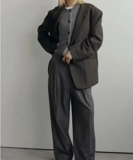 anuke (アンヌーク） Herringbone Wool Jacket 62520107　本州送料無料！