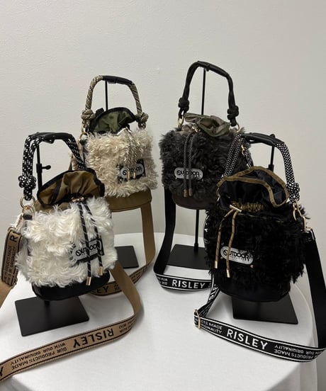 RISLEY　リズレー Bucket fur bag（1740978）【R2503-BFB38】