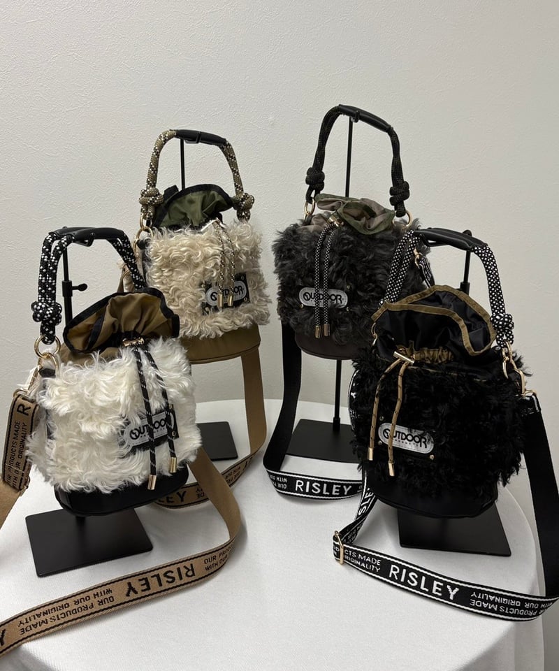 Risley リズレー　パンチングフェイクレザー美品⭐︎ risley | STORES