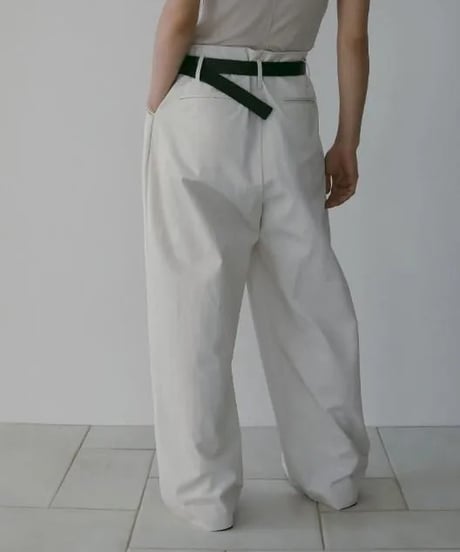 anuke アンヌーク Twill Loose Pants 62610708 本州送料無料！