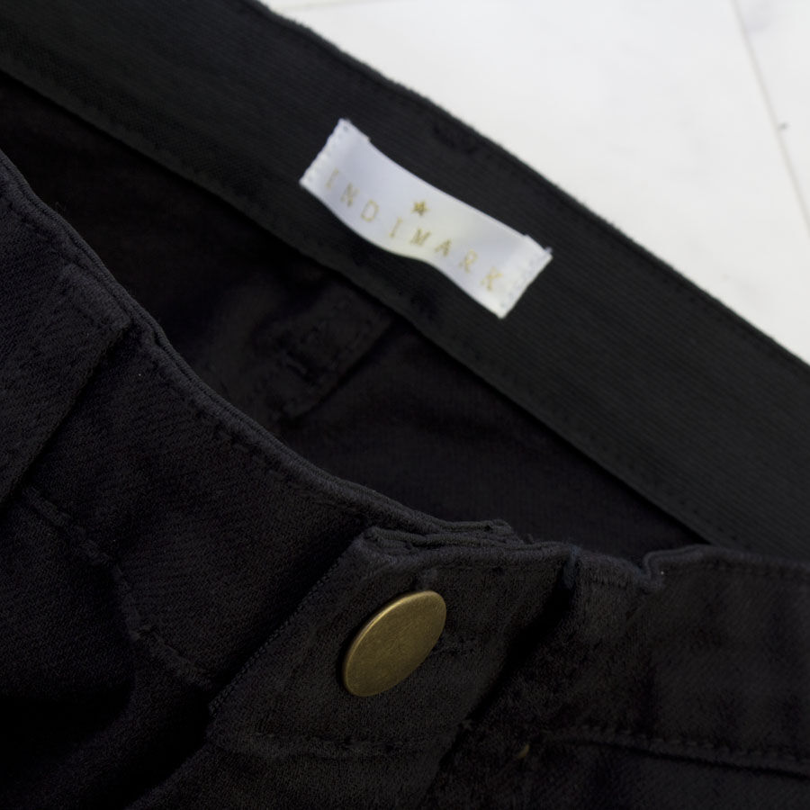 INDIMARK インディマーク ブラックストレッチスキニーパンツ INDIMARK インディマーク ブラックストレッチスキニーパンツ