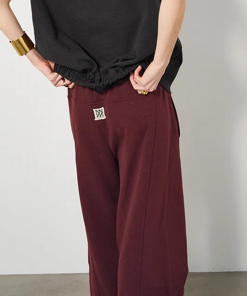 YENN イエンKNEE TUCK SWEAT PT Y253-31078-2 本州送料無料