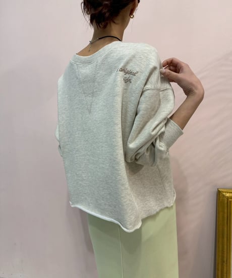cafune カフネ PASSIONE パシオーネ ROBE　ローブ615920　CAFUNEロゴバイオスウェット２WAYプルオーバー　2026NEWARIIVAL