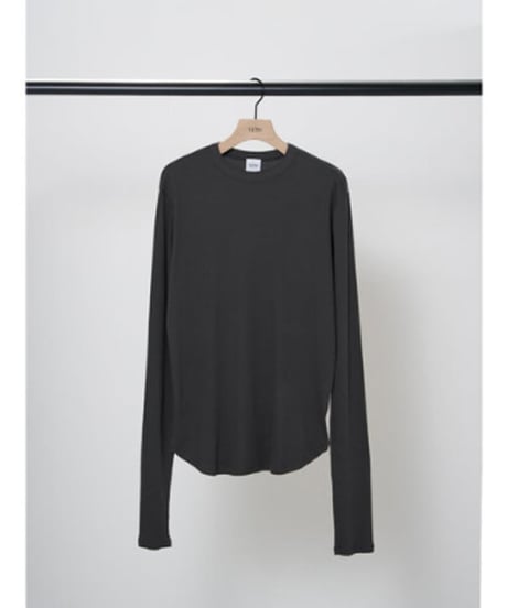 YENN イエン　COTTON RIB LONG TEE
