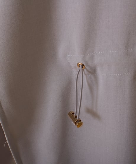 Dignite collier　ディニテコリエ コート ミドル ドローストリング 袖口リブ HFI-80267004 2026NEWARIIVAL