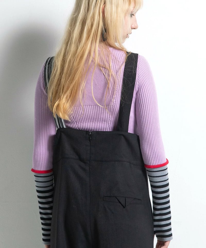 アウラアイラ AULA AILA サスペンダーサロペット Mサイズ アウラアイラ