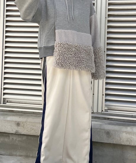 AULA AILA　アウラアイラ　BOA MIX HOODIE　ボアミックスフーディー　1244-08016 10/27インスタライブ