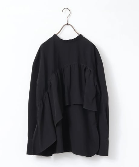 hunch ハンチ ポリエステルブロード 前後2WAYフリルシャツ WLN5185 2026NEWARIIVAL