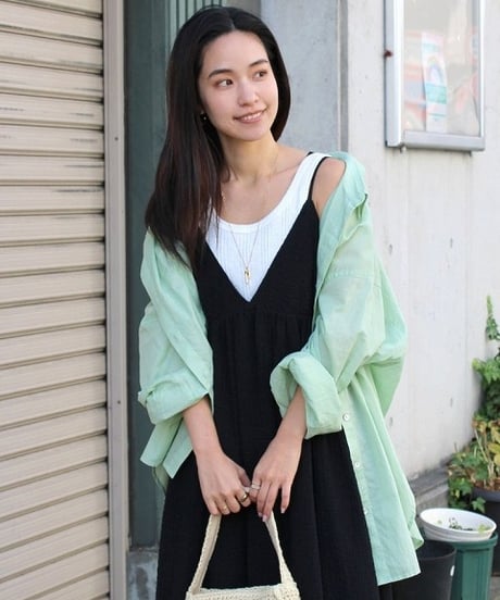 Ungrid (アングリッド) 】シアールーズシャツ 112520422301 2025春夏新作