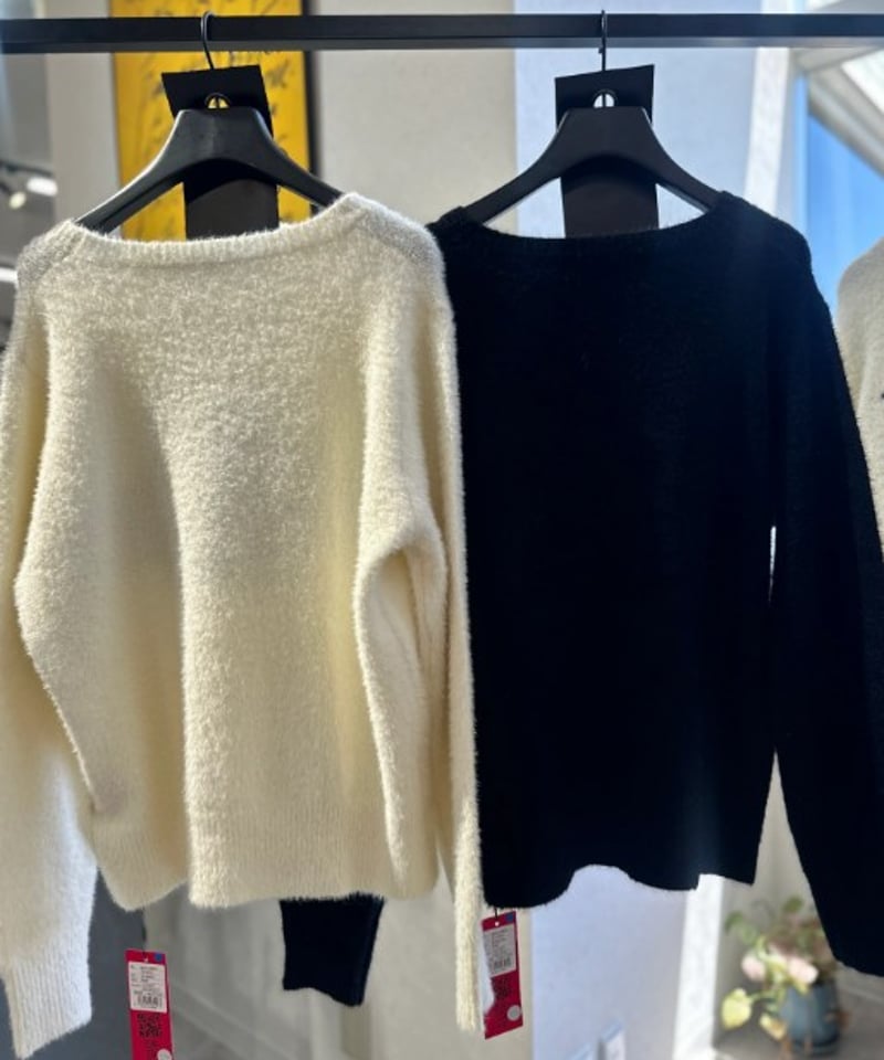 MICALLE MICALLE ミカーレミカーレ No.5 NO5 シャギーニット MAG11