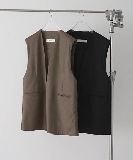 anuke アンヌーク Keyneck Over Vest 62610107 本州送料無料