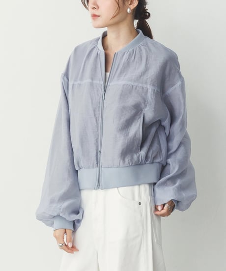 SHEER×PUNCH BLOUSON