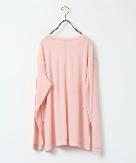 hunch ハンチ クルーネック シアーワッフルトップス WTS7095 2026NEWARIIVAL