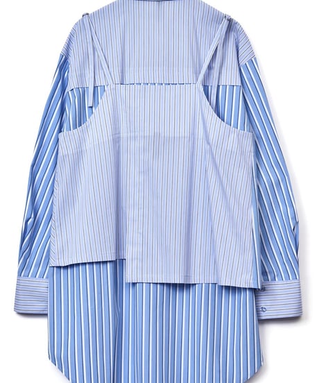 AULA AILA　アウラアイラ　STRIPE SHIRT & CAMISOLE SET 1261-04021 2026NEWARIIVAL