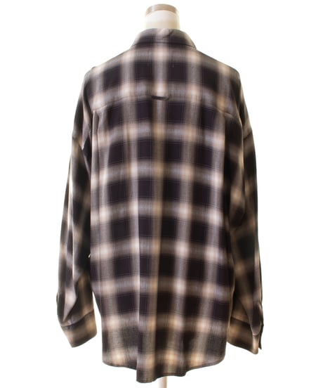 Cafune　カフネ　Cellulose Check Shirt セルロース チェック シャツ 535943 本州送料無料！