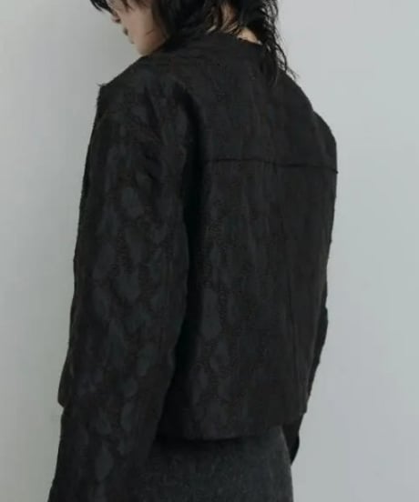 a nuke アンヌーク Leopard Jacquard Jacket 62520110