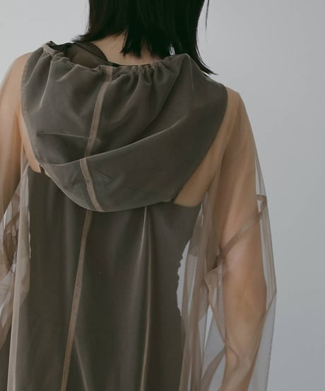 anuke アンヌーク　Tulle Zip Blouzon 62610201送料無料