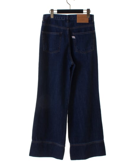 L'ours Polaire et Bleu(ルス・ポレイル＆ブルー)ストレートワイドデニムパンツ　25316077 新作　本州送料無料！