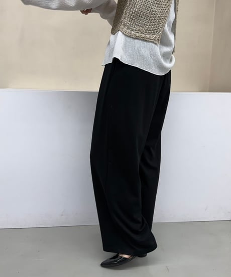 cafune カフネ PASSIONE パシオーネ ROBE　ローブ レーヨンポンチイージーパンツ　rayon ponte easy pants 615616 2026NEWARIIVAL