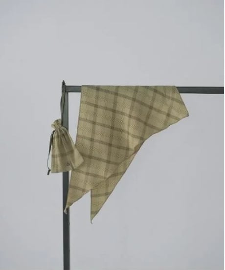 anuke アンヌーク Check Scarf 62611018 3月下旬～4月中旬発送