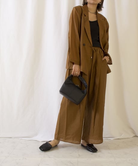 Buyer Select (バイヤーズセレクト)　テンセルワイドイージーパンツ