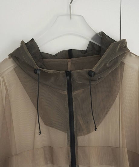 anuke アンヌーク　Tulle Zip Blouzon 62610201送料無料