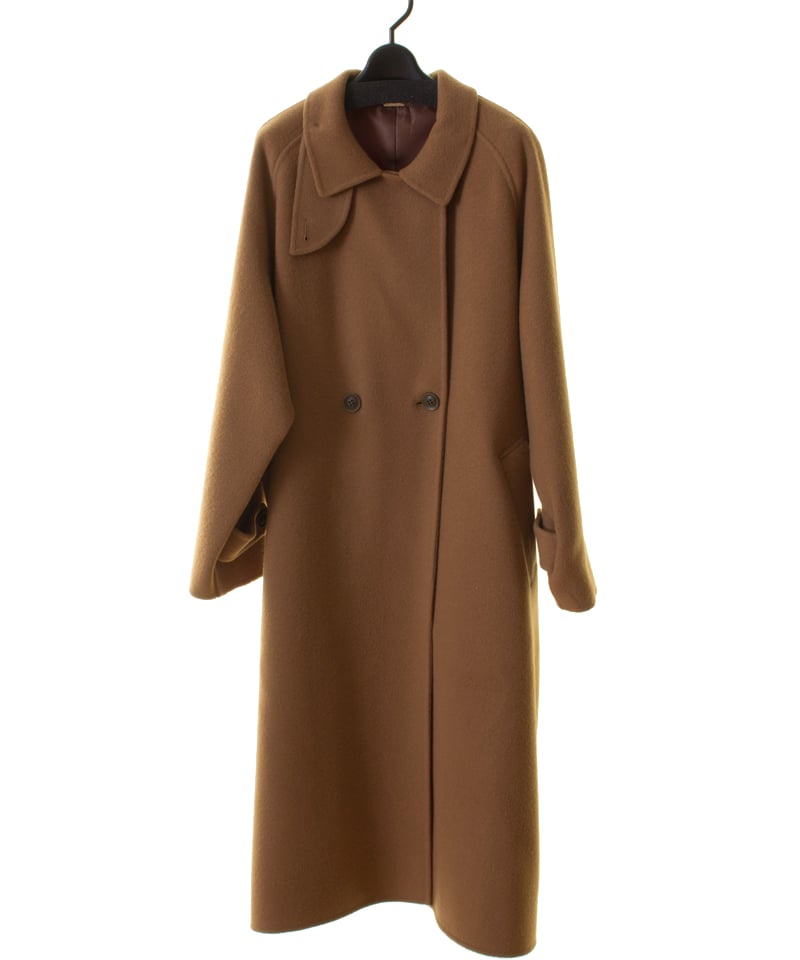 Dignite collier ディニテコリエ ダブルフェイスラグランコート