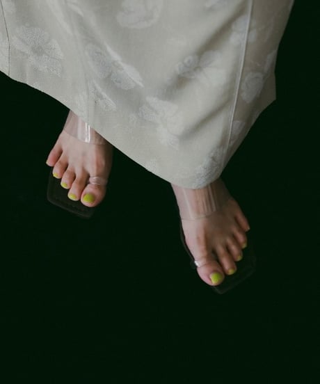 anuke アンヌーク Square Clear Sandals 62611019 本州送料無料！