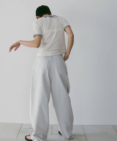 anuke アンヌーク　Wide Cocoon Denim 62611401 2026NEWARIIVAL