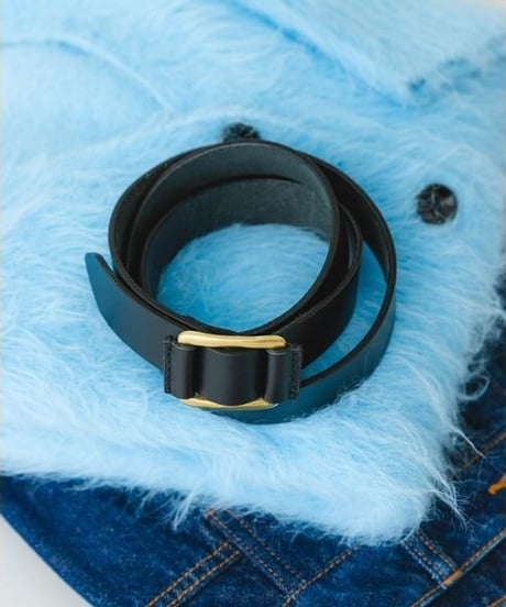 ATELIER BRUGGE アトリエブルージュ　SLIDE LETHER BELT ABE-122