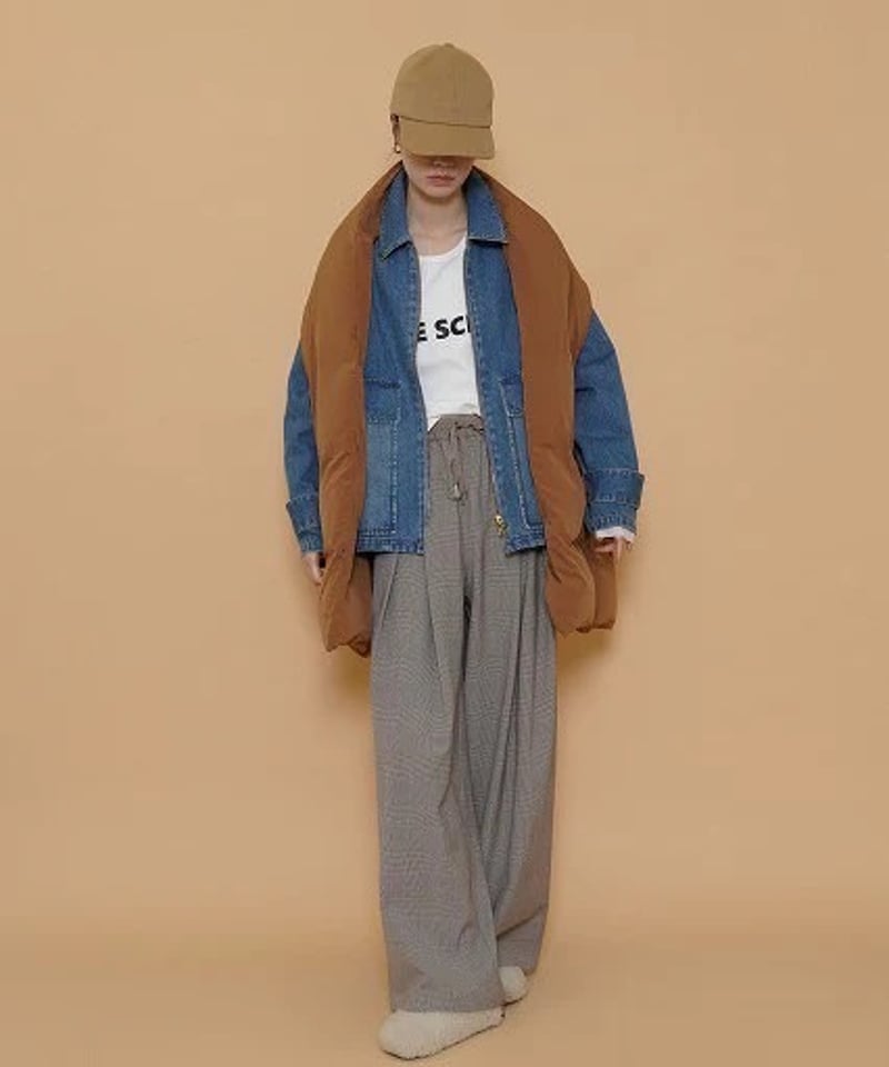 CYAN TOKYO シアン トウキョウビッグポケットデニムジップ