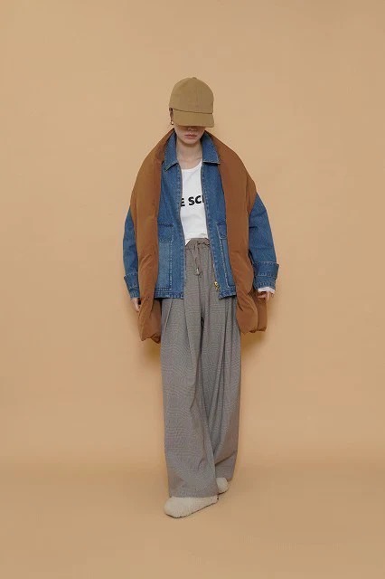 CYAN TOKYO シアン トウキョウビッグポケットデニムジップブルゾン