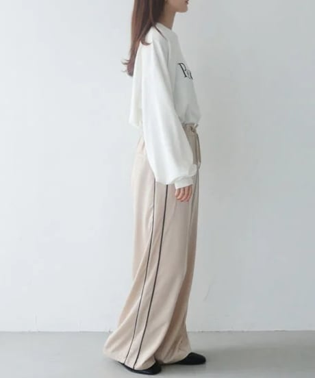 Buyer Select 　バイヤーズセレクト サイドライン サテンパンツ