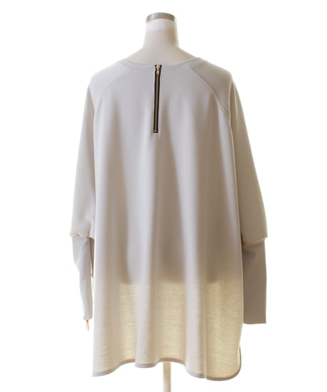 PASSIONE パシオーネ ROBE　ローブプルオーバー（レディース）オーバーサイズ　バックファスナー プルオーバー　436918