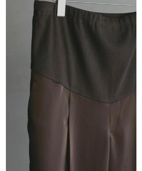 anuke アンヌーク Reha. Satin Wide Pants  72610701 2026NEWARIIVAL