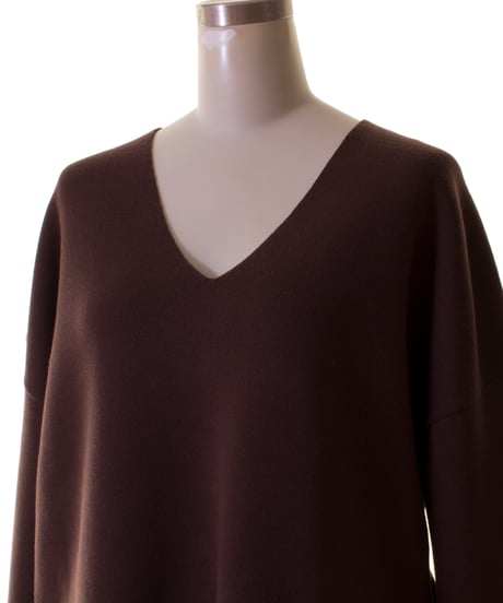 cafune カフネ PASSIONE パシオーネ ROBE　ローブスウェットVネックニットPO　4535981